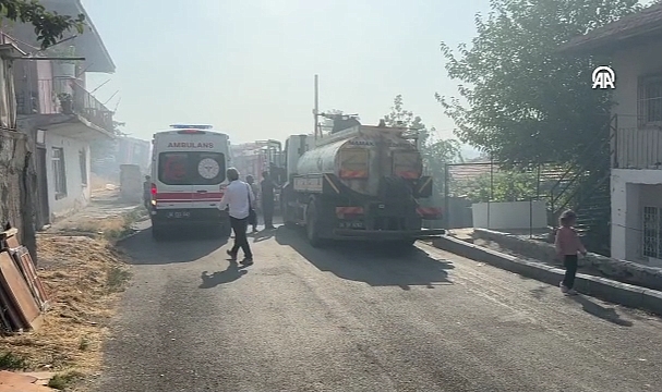 YANGIN FACİASI: 8 EV KÜLE DÖNDÜ!