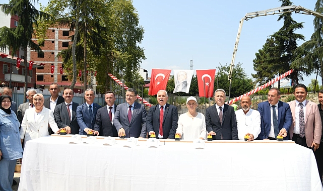 YOMRA VAKFI ANADOLU LİSESİ'NİN YAPIMINA BÜYÜKŞEHİR'DEN DESTEK