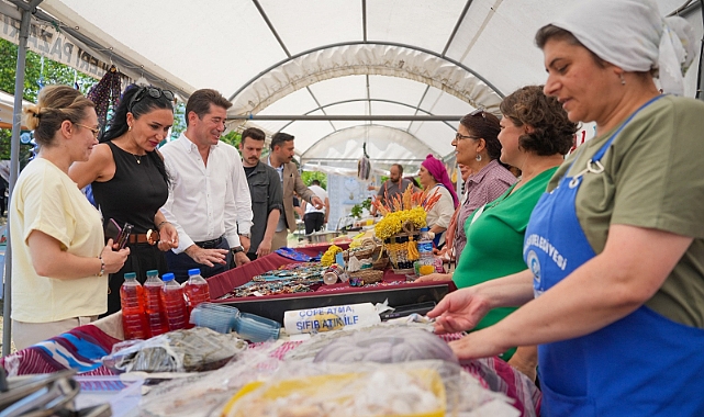 YÖRESEL LEZZETLER AKOLUK KÖY PAZARINDA