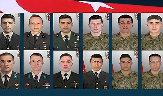 12 ASKERİMİZİN ŞEHİT OLMASIYLA İLGİLİ TAHKİKAT SONUCU AÇIKLANDI