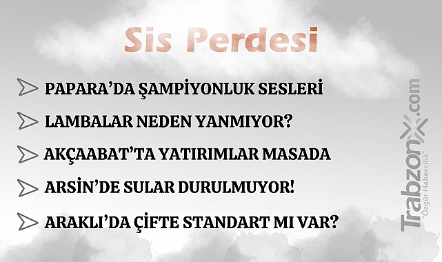 25.08.2025 SİS PERDESİ