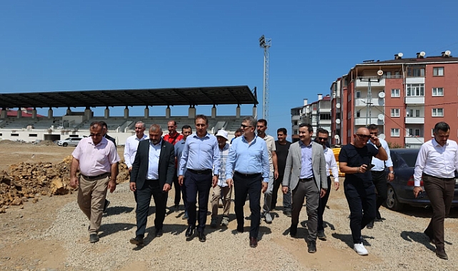 ARSİN'DE SPORA BÜYÜK YATIRIM