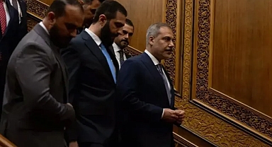 BAKAN FİDAN'DAN ŞARA İLE GÖRÜŞME SONRASI AÇIKLAMA