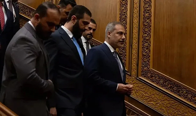 BAKAN FİDAN'DAN ŞARA İLE GÖRÜŞME SONRASI AÇIKLAMA