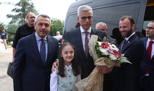 BAKAN MEMİŞOĞLU RİZE'DE KONUŞTU