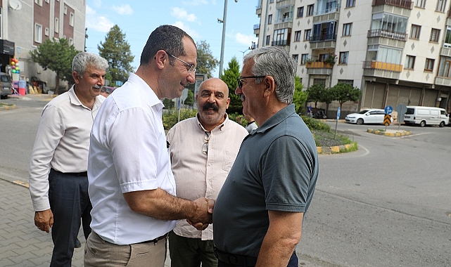 BAŞKAN EKİM ESNAF VE VATANDAŞLARI DİNLEDİ