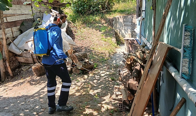 BÜYÜKŞEHİR'DEN VEKTÖR SEFERBERLİĞİ