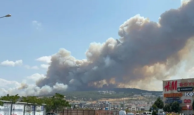 ÇANAKKALE ALEV ALEV