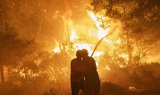 ÇANAKKALE ALEV ALEV