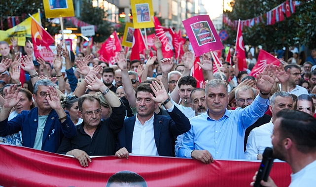 CHP TRABZON İMAMOĞLU İÇİN YÜRÜDÜ