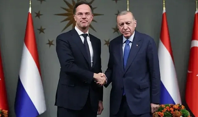 CUMHURBAŞKANI ERDOĞAN, NATO GENEL SEKRETERİ İLE GÖRÜŞTÜ