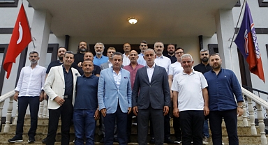 HACIOSMANOĞLU'NDAN 1461 TRABZON FK'YA ZİYARET 