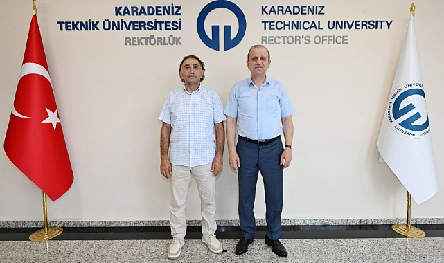 HAKKARİ ÜNİVERSİTESİ REKTÖRÜNDEN KTÜ'YE ZİYARET