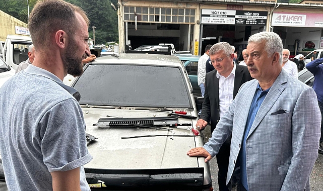 MİLLETVEKİLİ KOÇ, 'TRABZON'DA SORUN YOK' DEMİŞTİ... VATANDAŞLARI DİNLEDİ