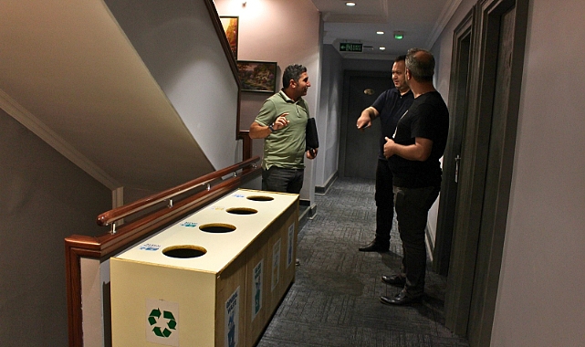 ORTAHİSAR BELEDİYESİ'NDEN OTELLERDE ‘SIFIR ATIK’ DENETİMİ