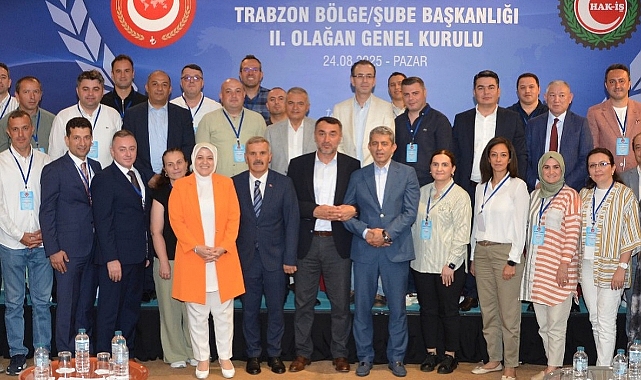 ÖZ FİNANS-İŞ SENDİKASI TRABZON BÖLGE BAŞKANI ÖZAĞCI GÜVEN TAZELEDİ