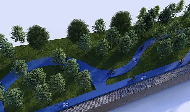 SÜRMENE'YE MODERN BİSİKLET YOLU