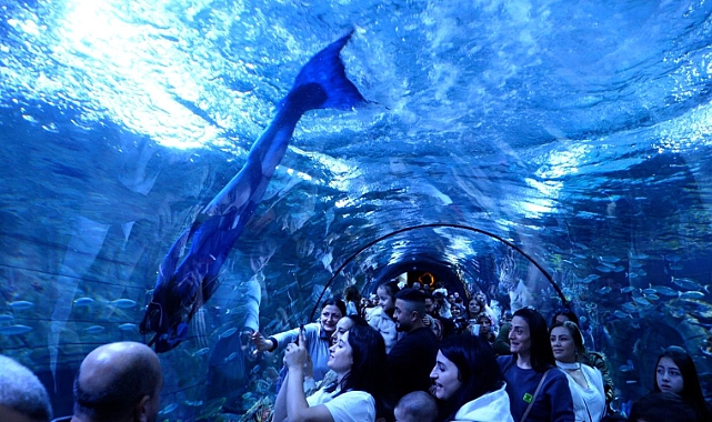 TRABZON AKVARYUMDA DENİZ KIZI GÖSTERİSİ YAPILACAK