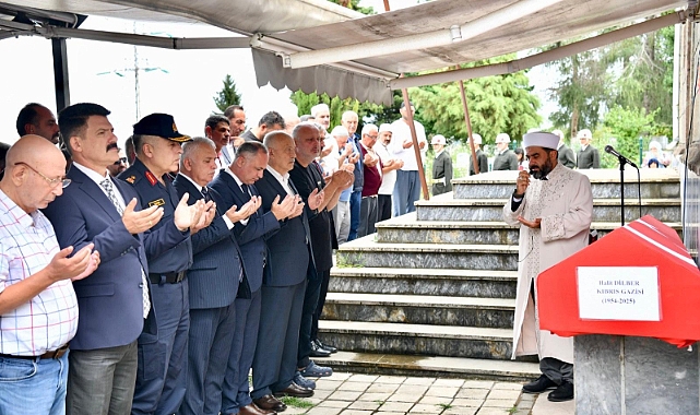 TRABZON'DA KIBRIS GAZİSİNE SON GÖREV