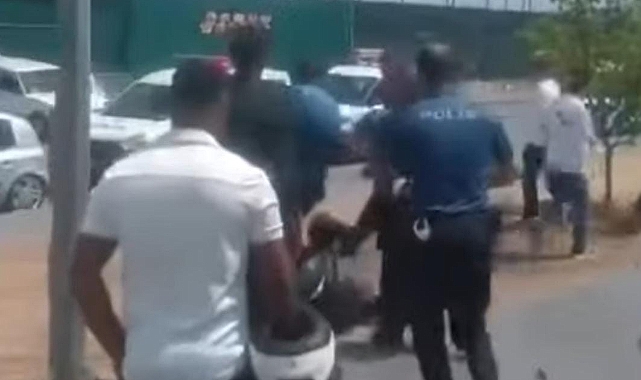 TRABZON'DA POLİS VE ZABITA ARASINDA ARBEDE ÇIKTI!