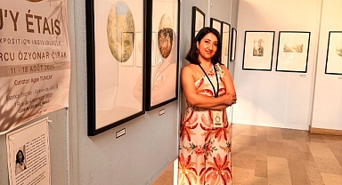 TRABZONLU AKADEMİSYEN FRANSA'DA SERGİ AÇTI 