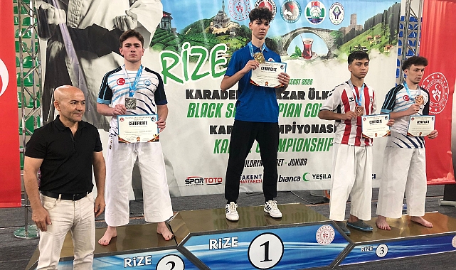 TRABZONLU SPORCULARDAN MADALYA YAĞMURU