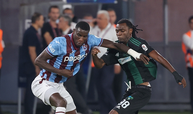 TRABZONSPOR ONUACHU İLE GÜLDÜ