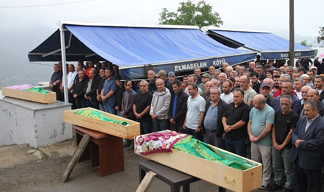 YAĞLIDERE'DE BÜYÜK ACI... GÖZYAŞLARI SEL OLUP AKTI