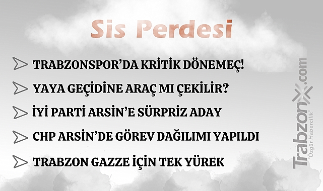 26.09.2025 SİS PERDESİ