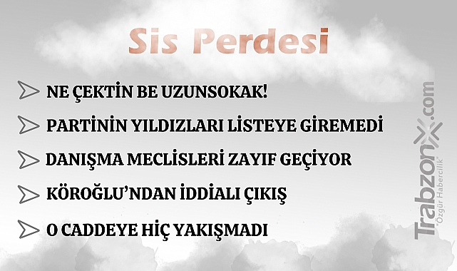 29.09.2025 SİS PERDESİ
