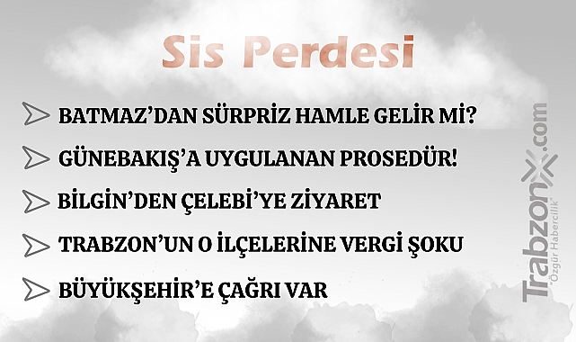 30.09.2025 SİS PERDESİ