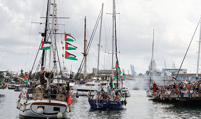 AGD TRABZON'DAN GAZZE'YE ÖZGÜRLÜK FİLOSUNA DESTEK