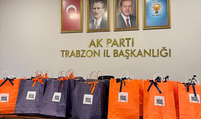 AK PARTİ TRABZON'DAN 400 YETİM ÇOCUĞA EĞİTİM DESTEĞİ