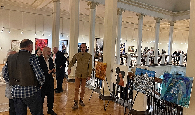 AKÇAABAT BELEDİYESİ, BATUM’DA ULUSLARARASI RESİM SERGİSİNE KATILDI