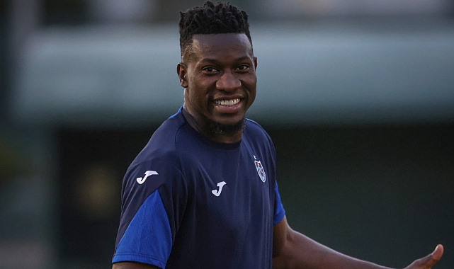 ANDRE ONANA TRABZONSPOR'DA ÇOK MUTLU