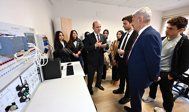 ARAKLI MYO'DA LABORATUVAR HİZMETTE