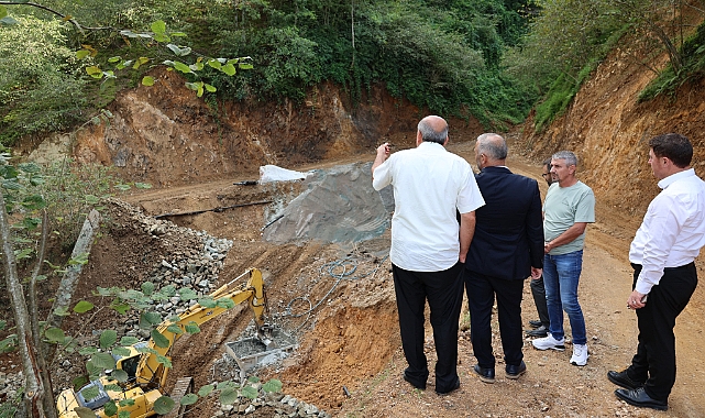 ARSİN'DE YOĞUN MESAİ