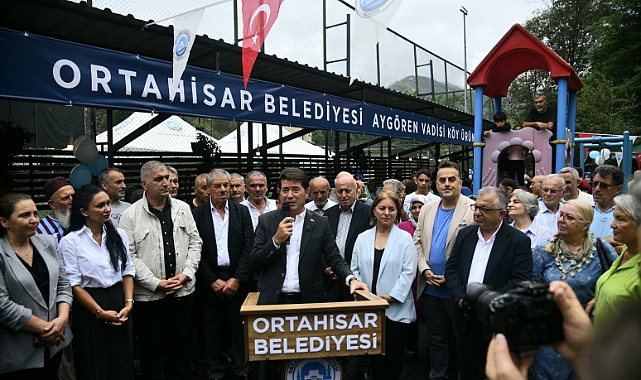 AYGÖREN VADİSİ KÖY ÜRÜNLERİ PAZARI VE KAHVALTI YERİ AÇILDI