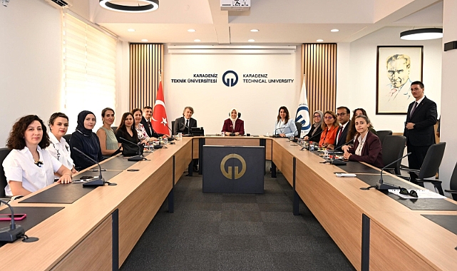 BAKAN YARDIMCISI YENİGÜN'DEN KTÜ'YE ZİYARET