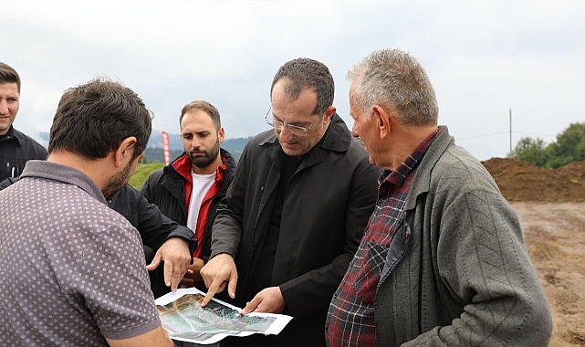 BAŞKAN EKİM ÇALIŞMALARI İNCELEDİ