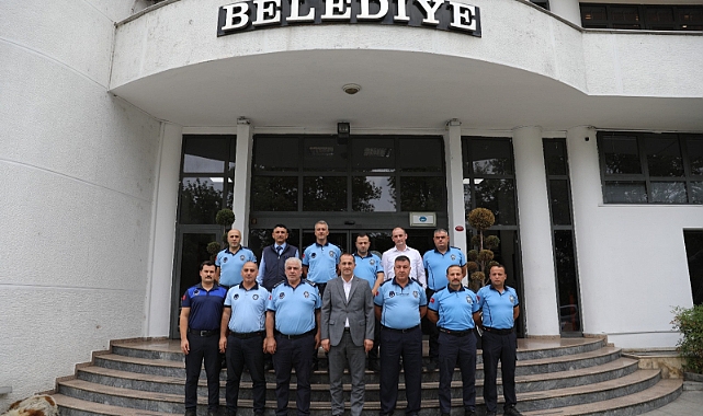 BAŞKAN EKİM ZABITALARI UNUTMADI