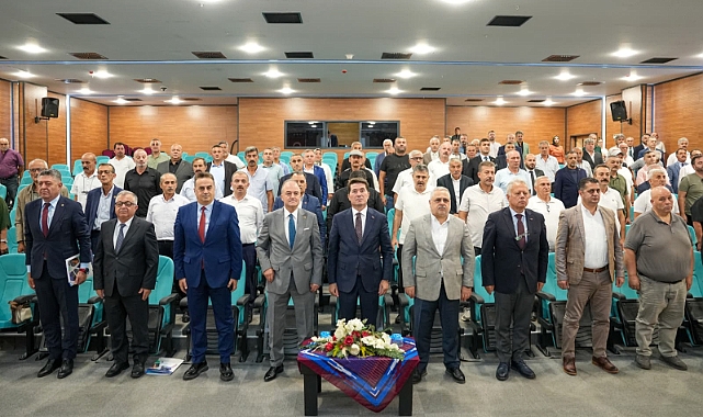 BAŞKAN KAYA MUHTARLARLA BİR ARAYA GELDİ