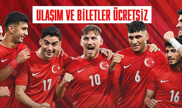 BÜYÜKŞEHİR, MİLLİ MAÇA ÜCRETSİZ TAŞIYACAK