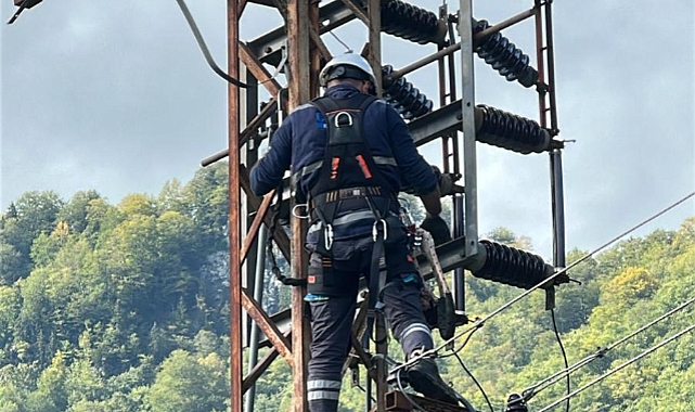 ÇORUH EDAŞ SEL FELAKETİNİN ARDINDAN ONARIM İÇİN SAHADA