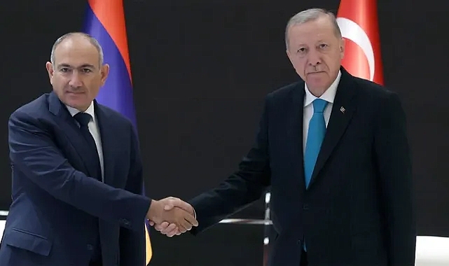 CUMHURBAŞKANI ERDOĞAN, PAŞİNYANI KABUL ETTİ