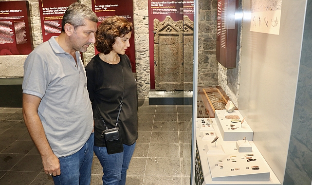 DÜZKÖY'DEKİ BULGULAR TRABZON MÜZESİ'NDE YERİNİ ALDI