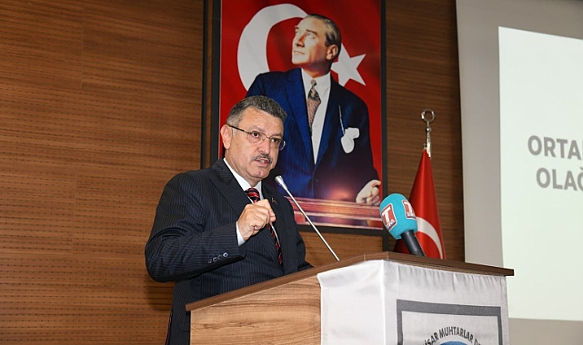 GENÇ MUHTARLARA SESLENDİ: TEK VÜCUT YÜRÜYELİM