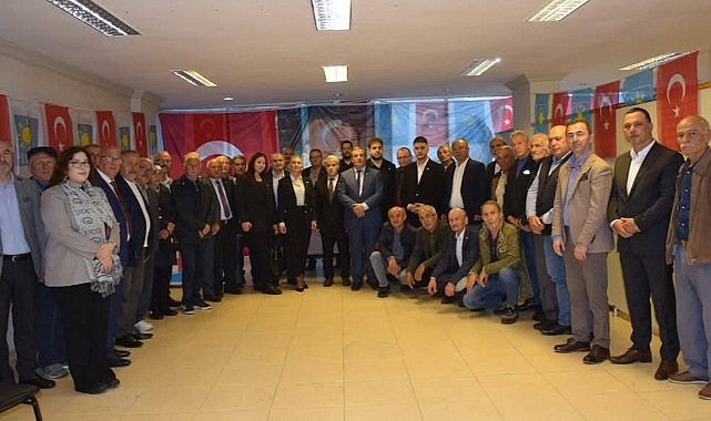 İYİ PARTİ ÇARŞIBAŞI'NDA İŞÇİ GÜVEN TAZELEDİ