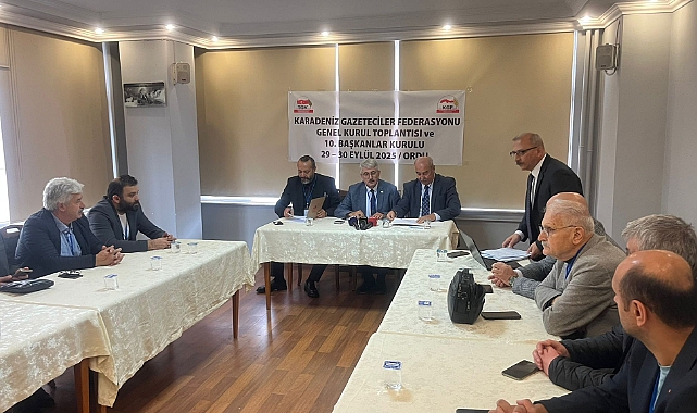 KARADENİZ GAZETECİLER FEDERASYONU’NDA YENİ DÖNEM