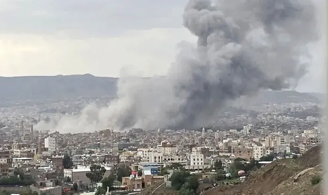 KATİL İSRAİL DURMUYOR... ŞİMDİ DE YEMEN'E SALDIRDILAR